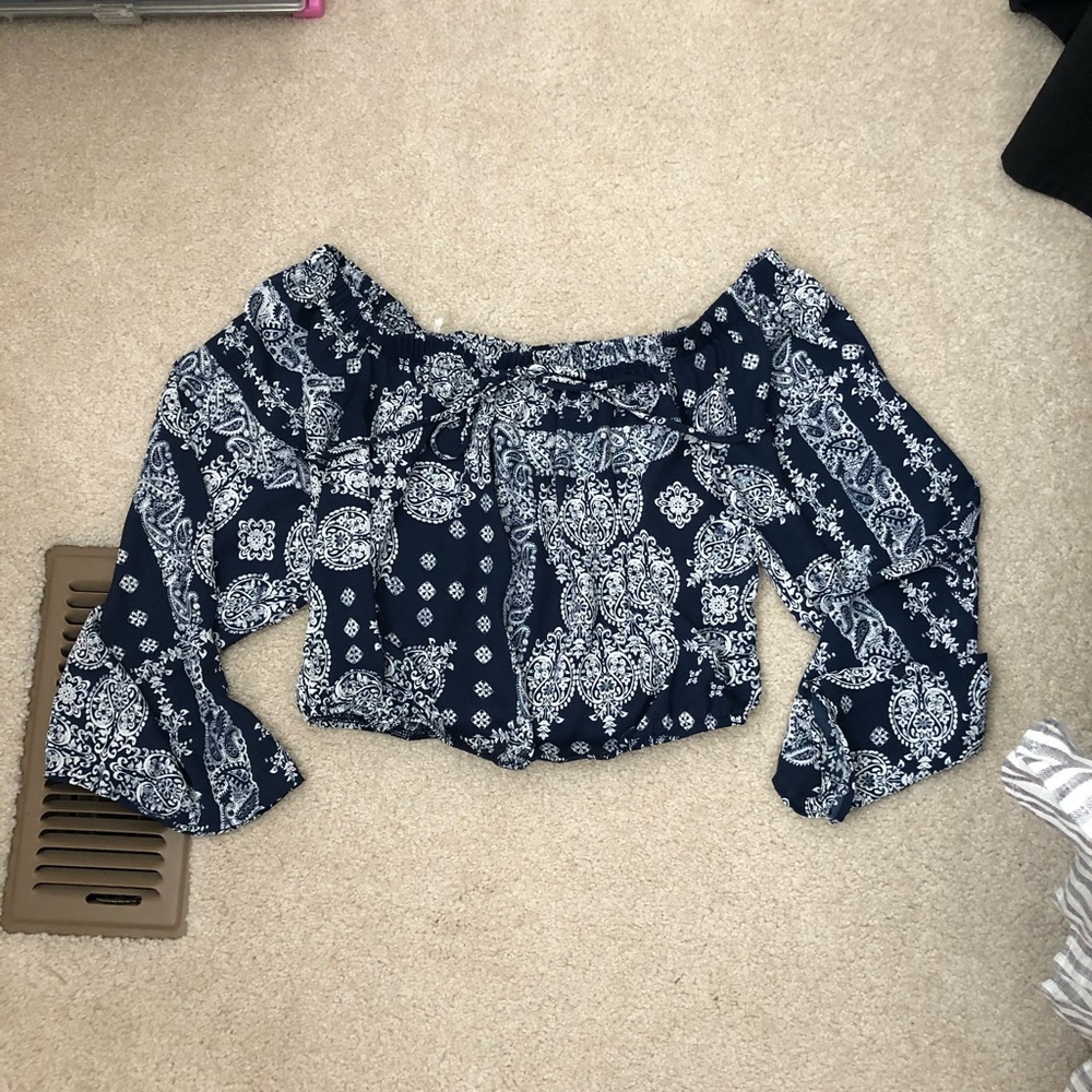 Altar’d State Off The Shoulder Crop